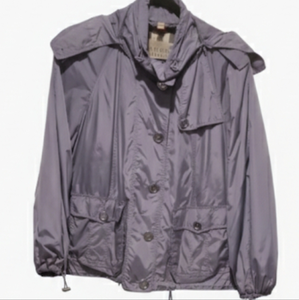 Burberry Women's Lavender Utility Jacket Size 14